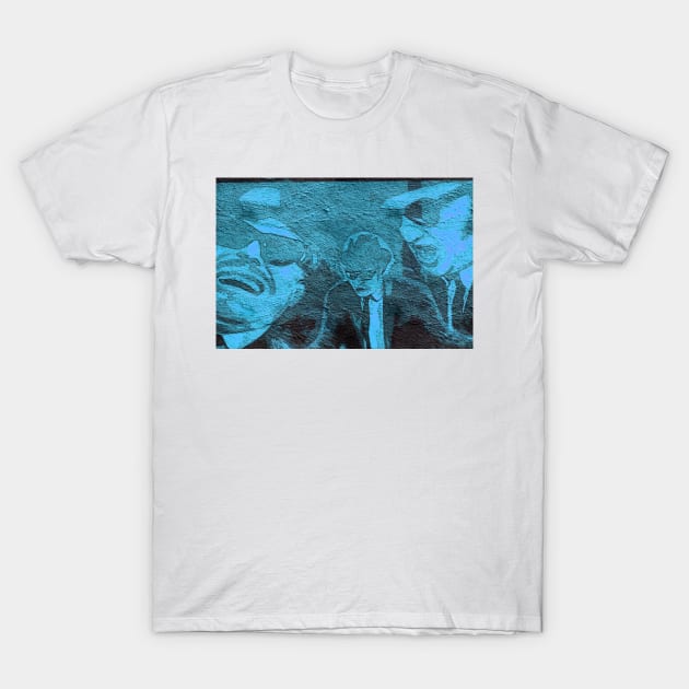 JUST THE BLUE (s) BROTHER (s) T-Shirt by mister-john